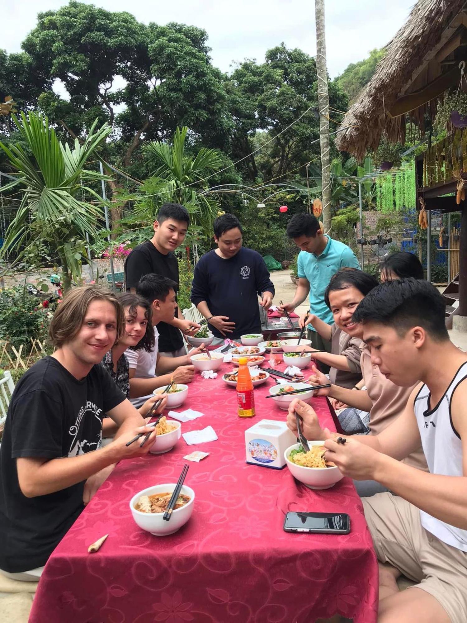 Bee Lucky Homestay Hien Hao Dış mekan fotoğraf